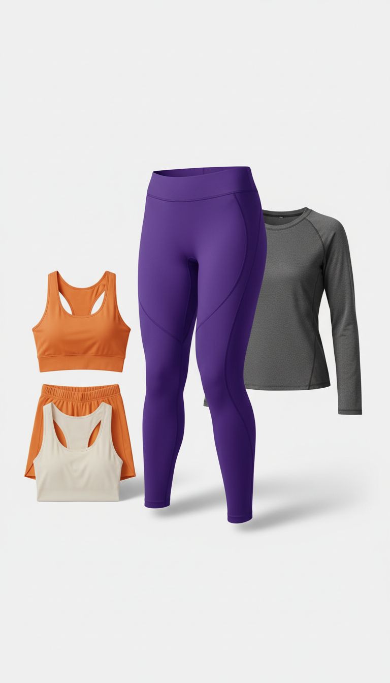 Vivid Violet Yoga Pants