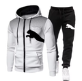 2026 Men's Autumn and Winter Hooded Sweatshirt Set, Hooded Sweatshirt + Pants Set, Sports Running Leisure Wear