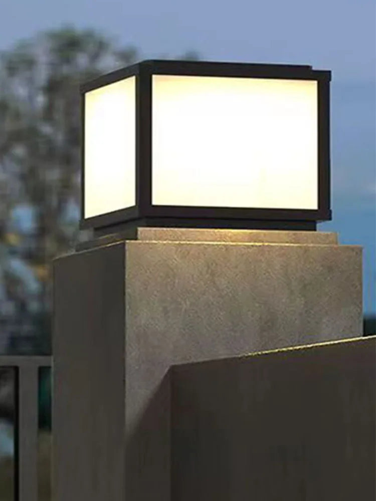 Solar-powered garden lights for outdoor use, designed to be waterproof and suitable for use in gardens, around villas, and at th