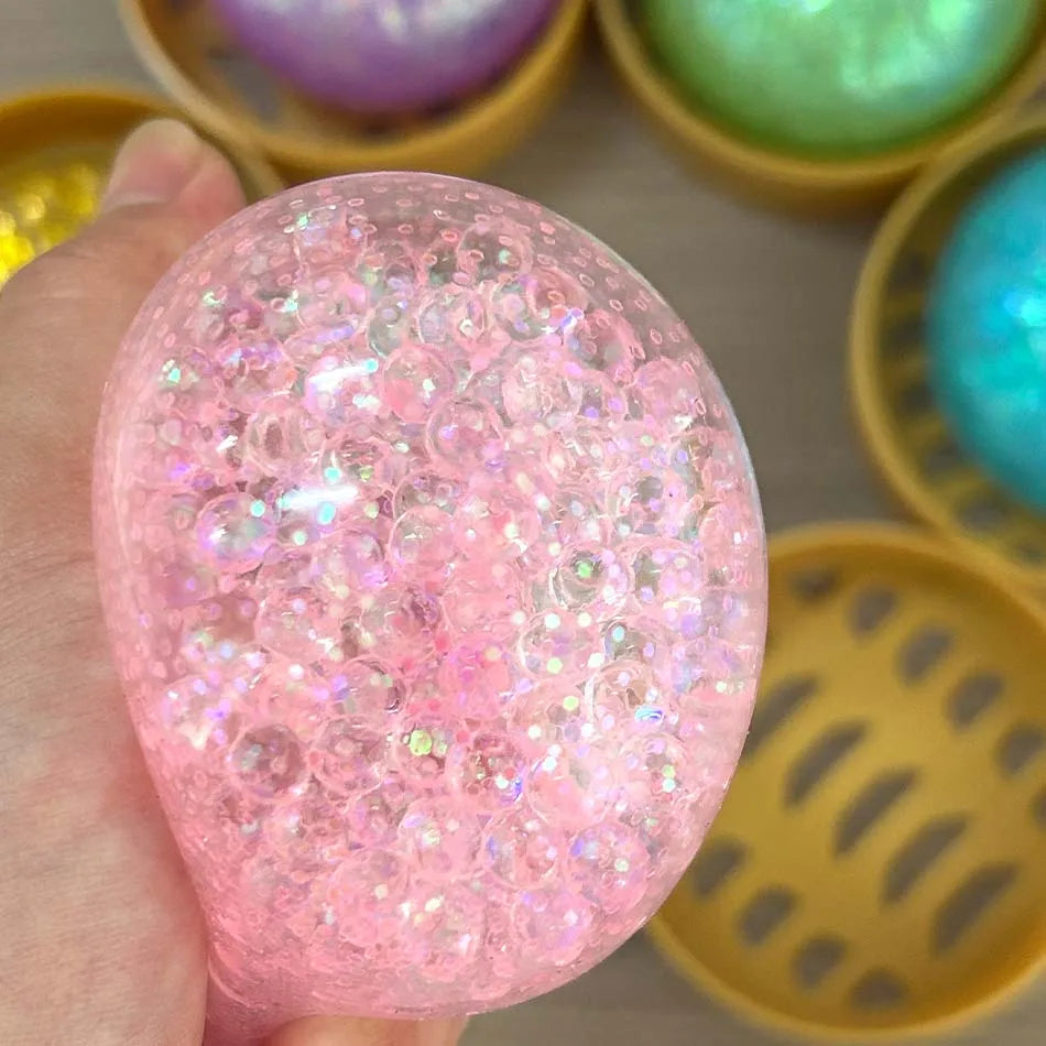 2026 Hot Colorful Dumpling Squishes Stress Balls Fidget Sensory Toys Simulation Food Squishies Bun with Steamer Squeeze Gifts